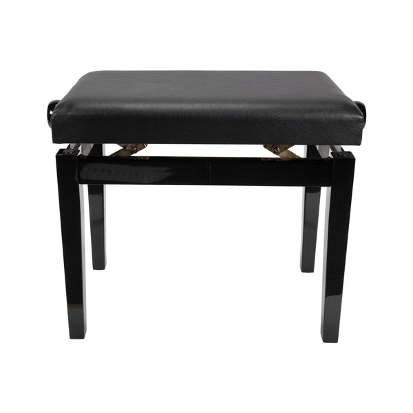 Crown Standard Height Adjustable Piano Stool (Black)-CPS-3A-BLK