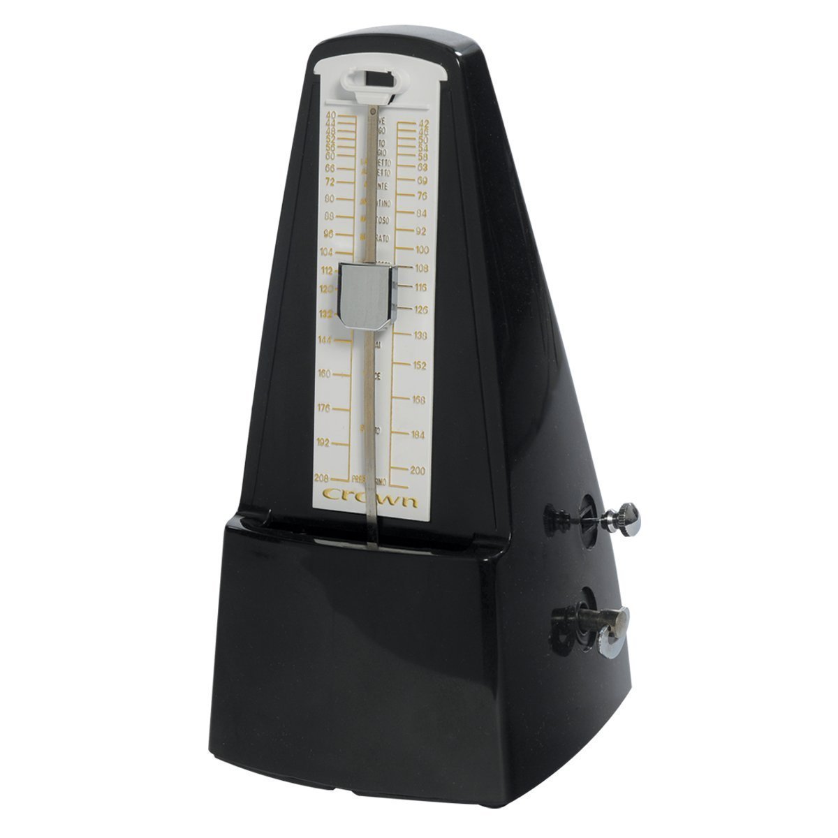Crown Traditional Metronome (Black)-CM-18-BLK