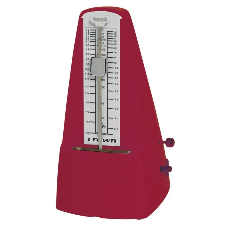 Crown Traditional Metronome (Red)
