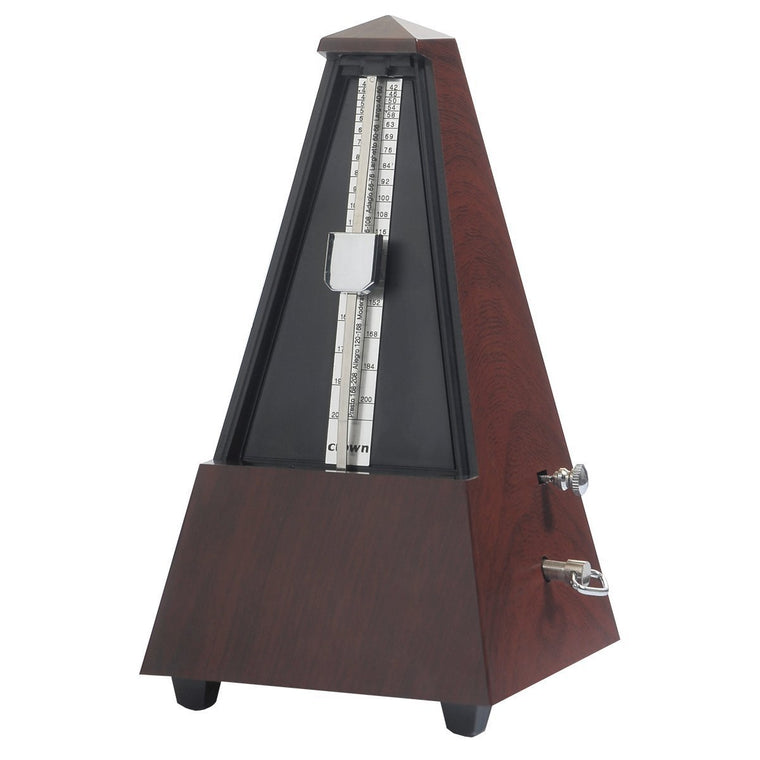 Crown Traditional Metronome (Teak Wood Look Finish)