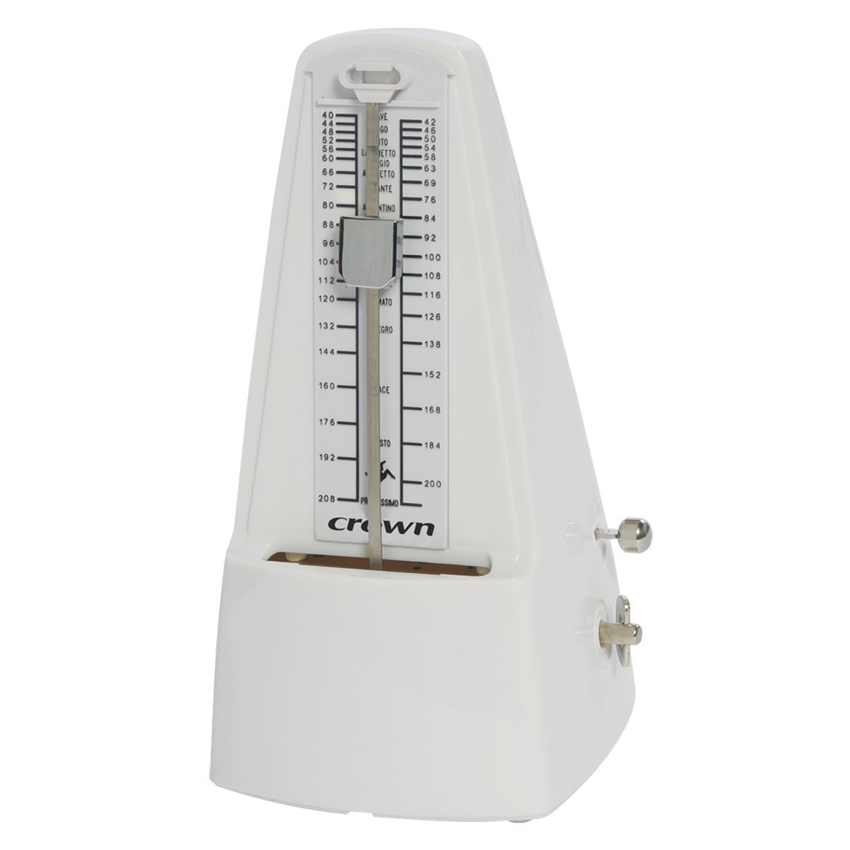 Crown Traditional Metronome (White)-CM-18-WHT