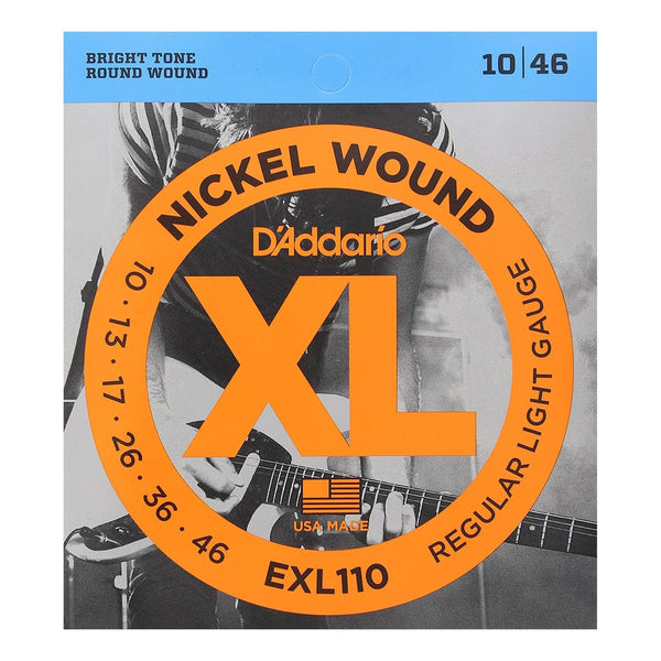 D'Addario EXL110 Regular Light Electric Guitar Strings (10-46)-EXL110