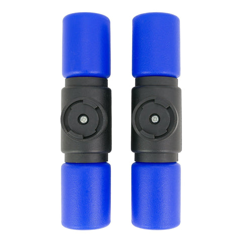 Drumfire ABS Double Shaker (Blue)-DFP-SH17-BLU