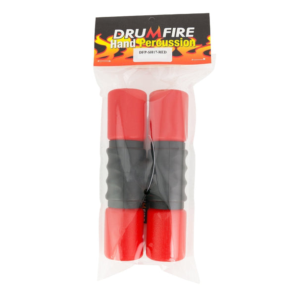 Drumfire ABS Double Shaker (Red)-DFP-SH17-RED