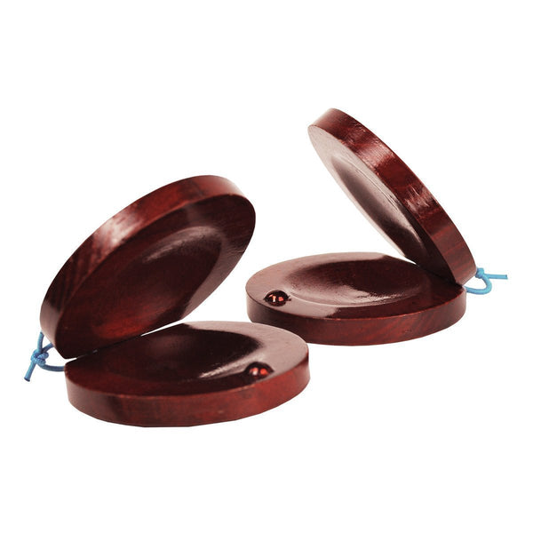 Drumfire Deluxe Wooden Finger Castanets-DFP-WFC15-NGL