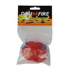 Drumfire Finger Castanets Plastic (Red/Blue)-DFP-PFC2-MUC