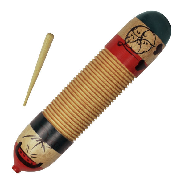 Drumfire Traditional Style Wooden Guiro-DFP-GTS35-MUC