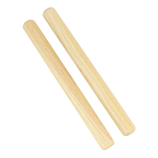 Drumfire Wood Claves (Natural Gloss)-DFP-WC77-NGL