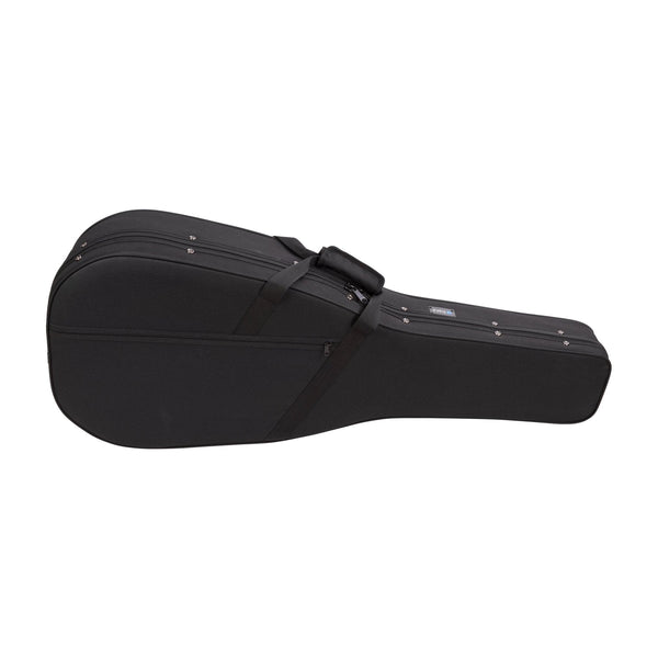 Fretz Shaped Folk / Grand Auditorium Acoustic Guitar Polyfoam Case (Black)