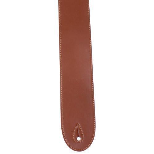 Fretz Standard MF Leather Guitar Strap (Brown)-FGST-MF93-BRN