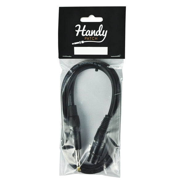 Handy Patch Female XLR to Male Phono Cable (1m)