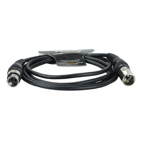 Handy Patch Male XLR to Female XLR Cable (2m)-H-MX-FX2M