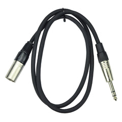 Handy Patch Male XLR to TRS Male Phono Cable (1m)-H-MX-P1MS