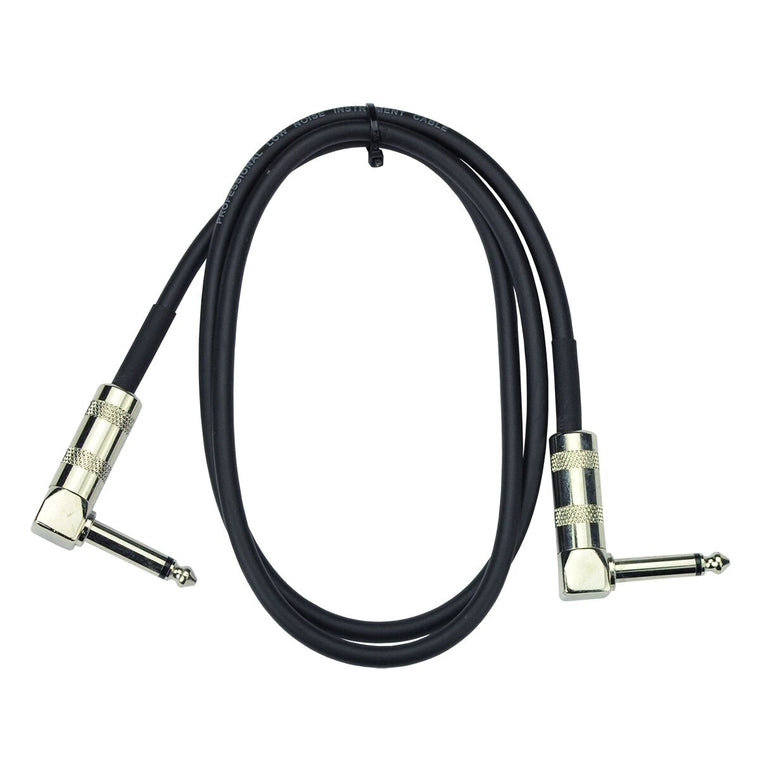 Handy Patch Right Angled to Right Angled Phono Male Cable (1 Metre)
