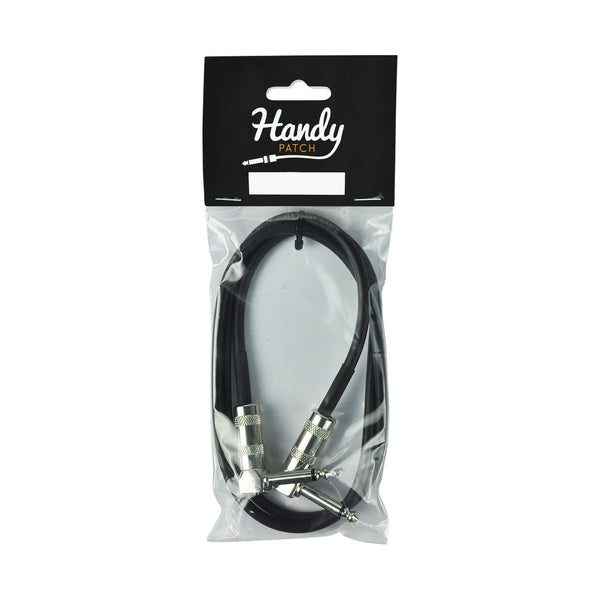 Handy Patch Straight to Right Angled Phono Male Cable (1 Metre)