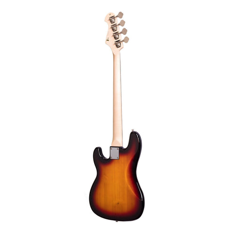 J&D Luthiers 4-String PB-Style Electric Bass Guitar (Tobacco Sunburst)-JD-PB-TSB