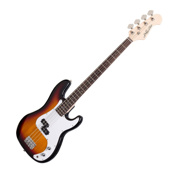 J&D Luthiers 4-String PB-Style Electric Bass Guitar (Tobacco Sunburst)