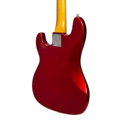 J&D Luthiers 4-String PB-Style Fretless Electric Bass Guitar (Crimson)
