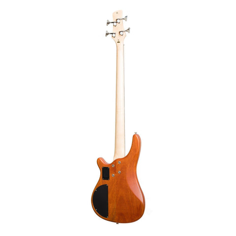 J&D Luthiers 4-String T-Style Contemporary Active Electric Bass Guitar (Natural Satin)-JD-RM4-NST