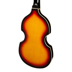 J&D Luthiers 4-String Violin-Style Electric Bass Guitar (Tobacco Sunburst)