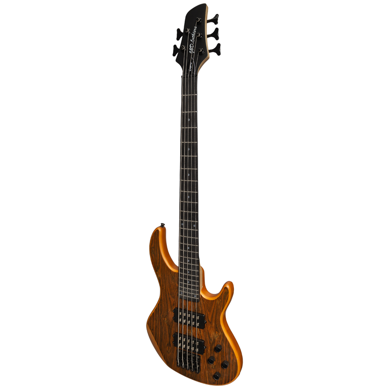 J&D Luthiers 5-String M-Style Contemporary Active Electric Bass Guitar (Rosewood)