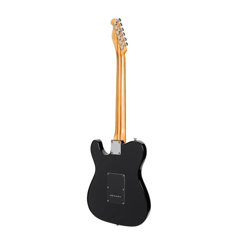 J&D Luthiers Deluxe TE-Style Electric Guitar (Black)