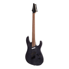 J&D Luthiers FF60 Contemporary Multi-Scale Electric Guitar (Transparent Black)-JD-FF60-TBK