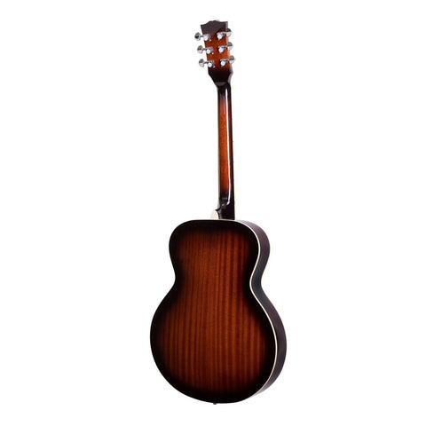 J&D Luthiers Hollow Body Archtop Electric Guitar (Vintage Sunburst)