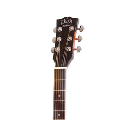 J&D Luthiers Hollow Body Archtop Electric Guitar (Vintage Sunburst)