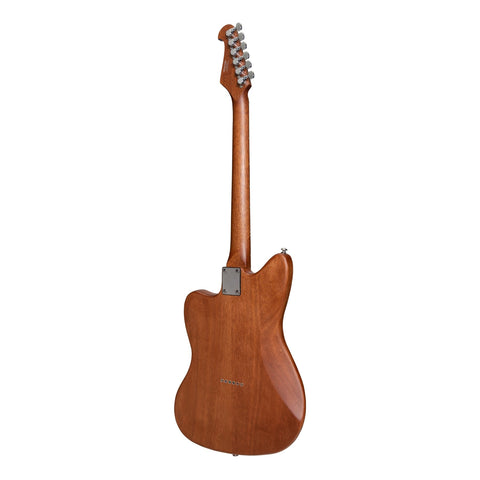 J&D Luthiers Hybrid JM-Style Electric Guitar (Natural Satin)-JD-JCM-NST