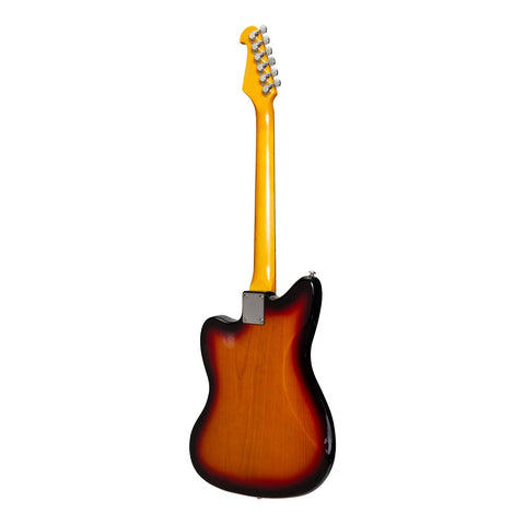 J&D Luthiers JM-Style Electric Guitar (Tobacco Sunburst)-JD-JZM-TSB