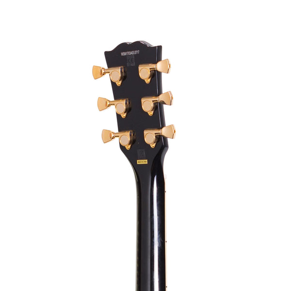 J&D Luthiers LP-Custom Style Electric Guitar (Black)-JD-DLC-BLK