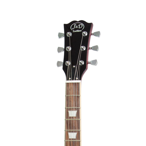 J&D Luthiers LP-Style Electric Guitar (Cherry Sunburst)-JD-DLP-CSB