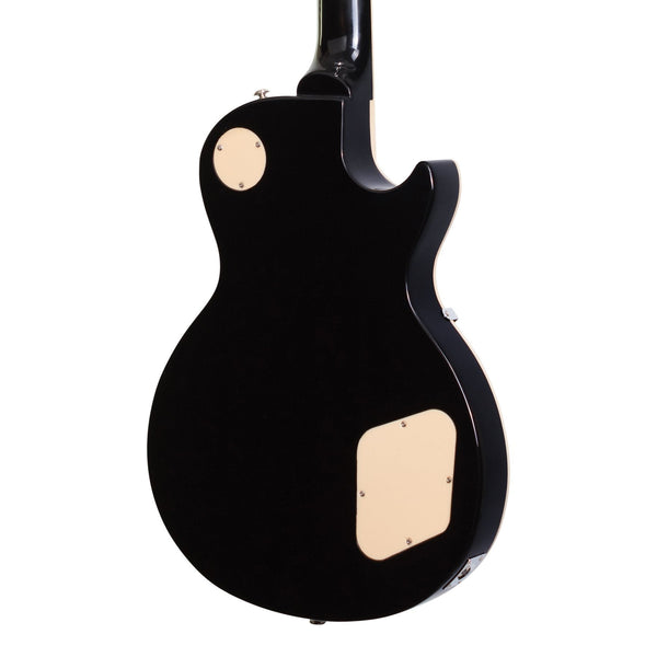 J&D Luthiers LP-Style Left Handed Electric Guitar (Black)-JD-DLPL-BLK