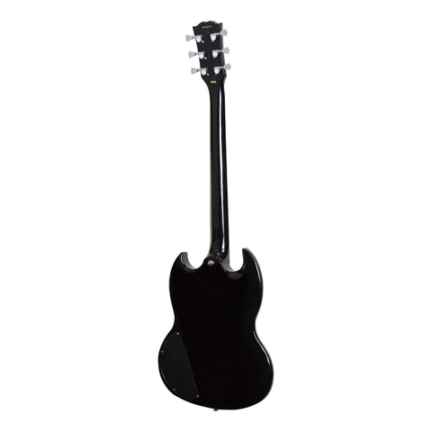 J&D Luthiers SG-Style Electric Guitar (Black)-JD-DSG-BLK