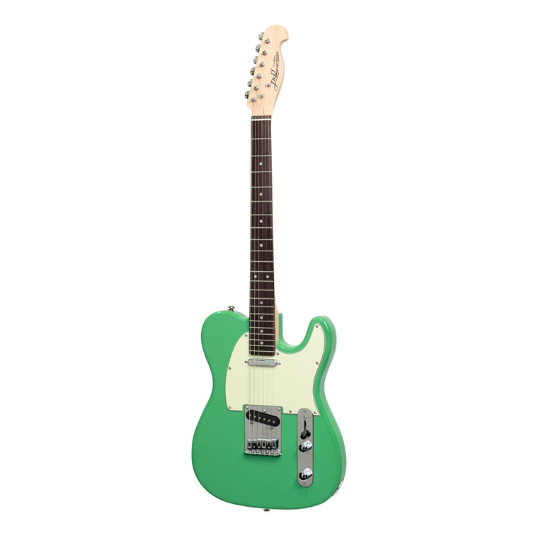 J&D Luthiers TE-Style Electric Guitar (Surf Green)