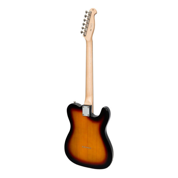 J&D Luthiers TE-Style Left Handed Electric Guitar (Sunburst)
