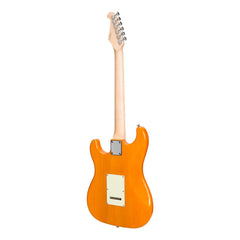 J&D Luthiers Traditional ST-Style Electric Guitar (Transparent Amber)