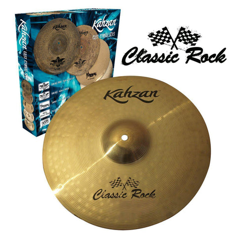 Kahzan 'Classic Rock Series' Cymbal Pack (14"/16"/18"/20")-KP-CR4-14-16-18-20