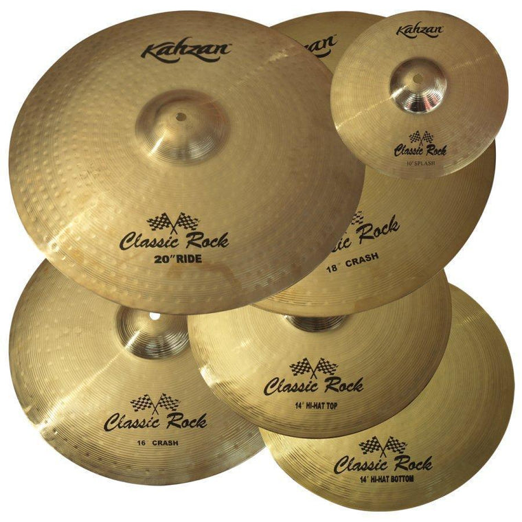 Kahzan 'Classic Rock Series' Cymbal Pack (14