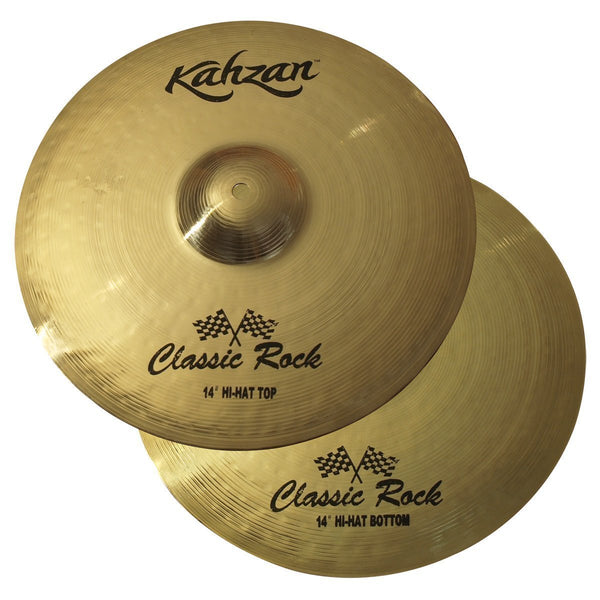 Kahzan 'Classic Rock Series' Hi-Hat Cymbals (14")-KC-CR-14HH