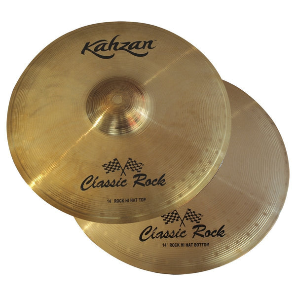 Kahzan 'Classic Rock Series' Rock Hi-Hat Cymbals (14")-KC-CR-14RHH