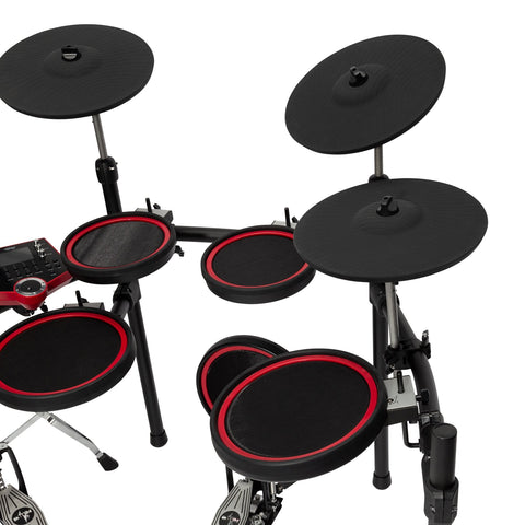 Kahzan MK7X Deluxe 5-Piece Digital Electronic Drum Kit with Bluetooth-KTD-MK7X