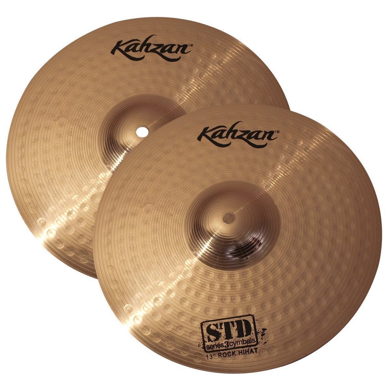 Kahzan 'STD-3 Series' Rock Hi-Hat Cymbals (13