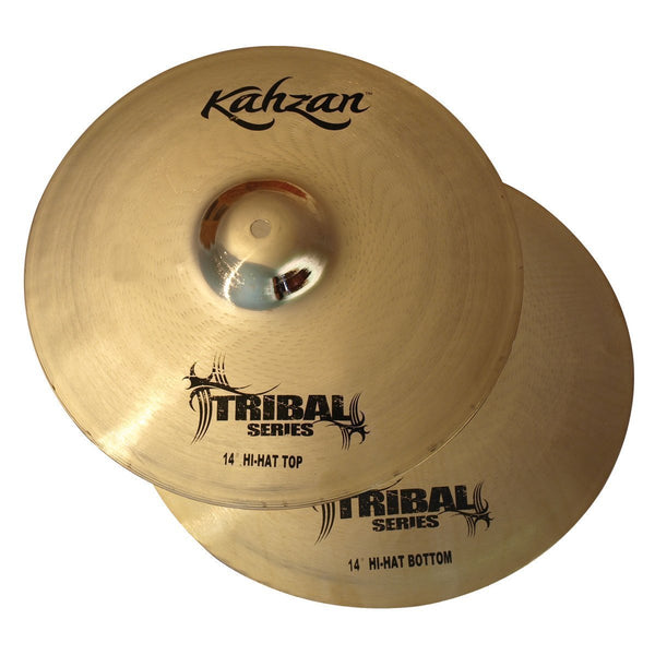 Kahzan 'Tribal Series' Hi-Hat Cymbals (14")-KC-TRIB-14HH