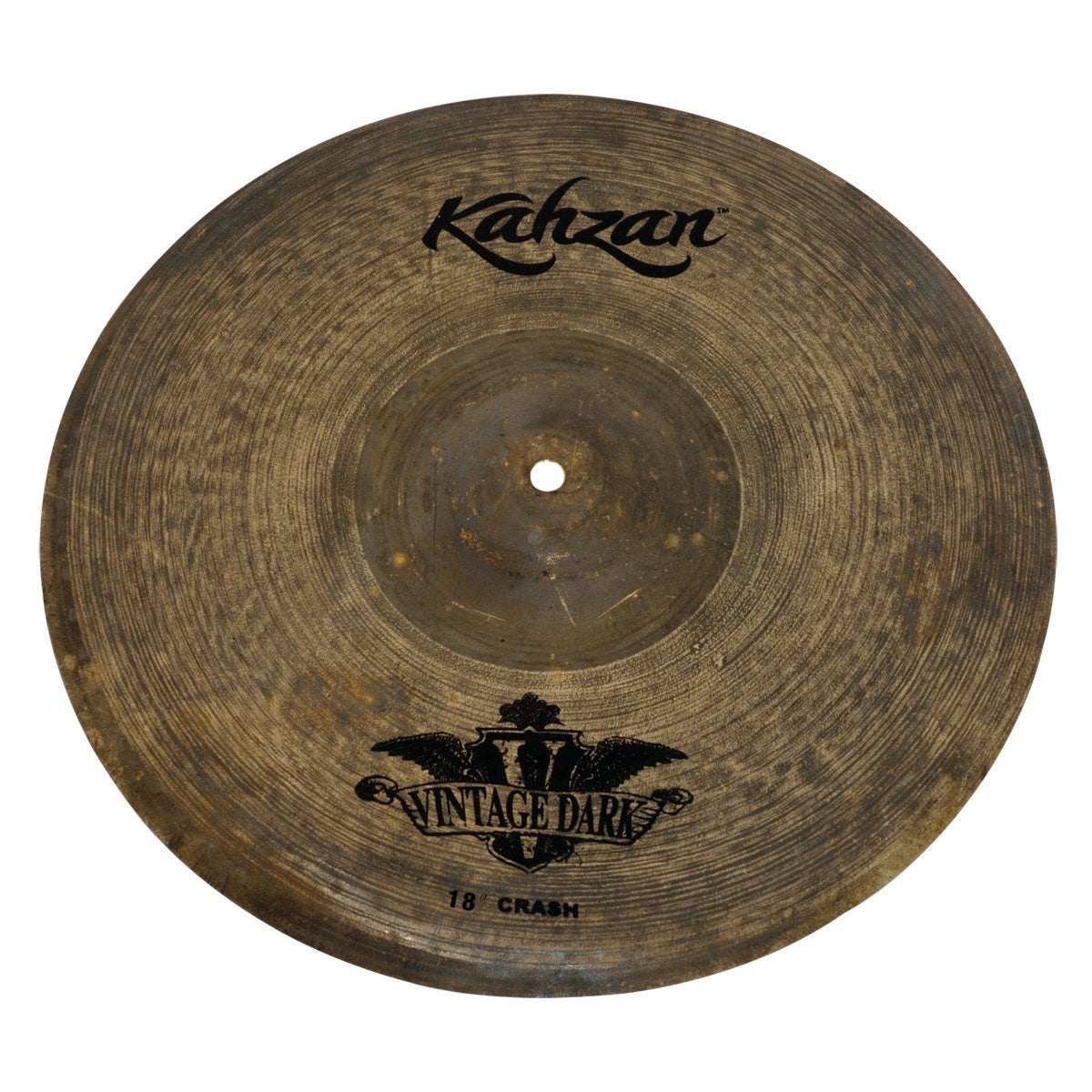 Kahzan 'Vintage Dark Series' Crash Cymbal (18")-KC-VIND-18C