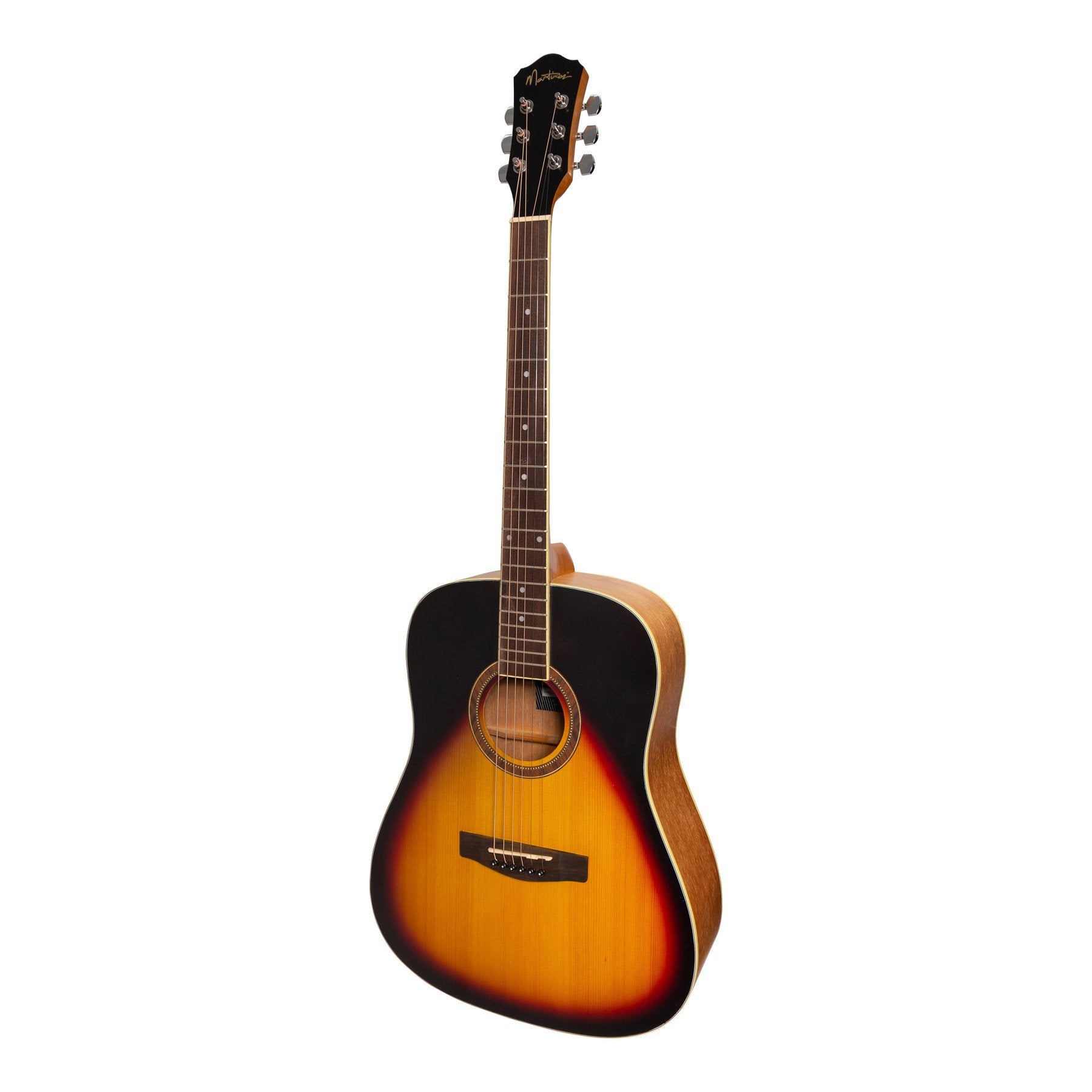 Martinez '41 Series' Dreadnought Acoustic Guitar (Tobacco Sunburst)-MD-41-TSB