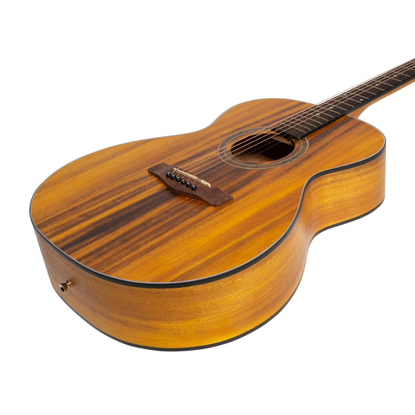 Martinez '41 Series' Folk Size Acoustic Guitar (Koa)