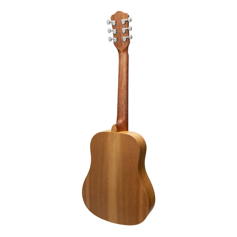 Martinez Acoustic Babe Traveller Guitar (Acacia)-MZ-BT2-ASTN