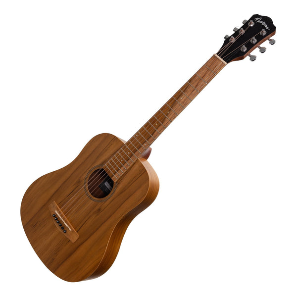 Martinez Acoustic Babe Traveller Guitar (Jati-Teakwood)